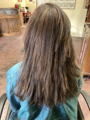 Highlights and balayage