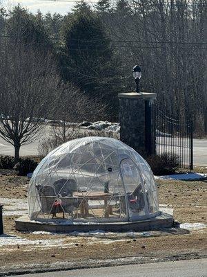 Dome #4 from a distance. What a fun experience.