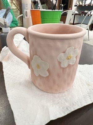 Painted mug