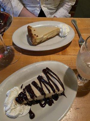 Peanut Frozen Peanutbutter Pie and Key Lime Pie