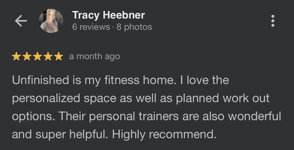 Check out this client review!