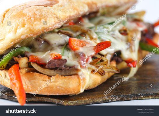 philly cheese steak sandwich