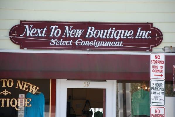 Next to New Boutique on West Main St in Oyster Bay.