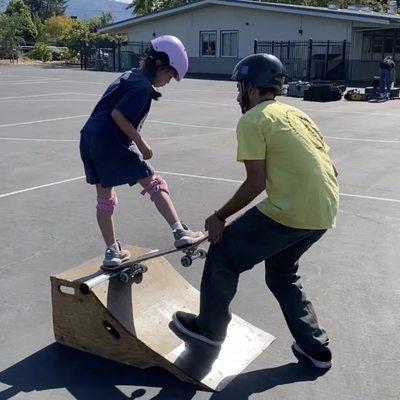 Coach Diego even stayed after class once when he saw my daughter was ready to go down the ramp on her own.