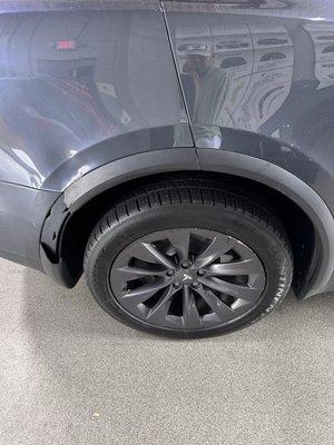 Trim and tire promise to be fixed