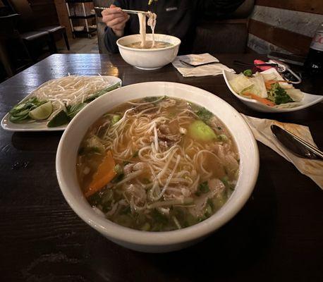 Large 4. 4. (Fatty) Brisket Pho