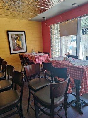 View of front dining room