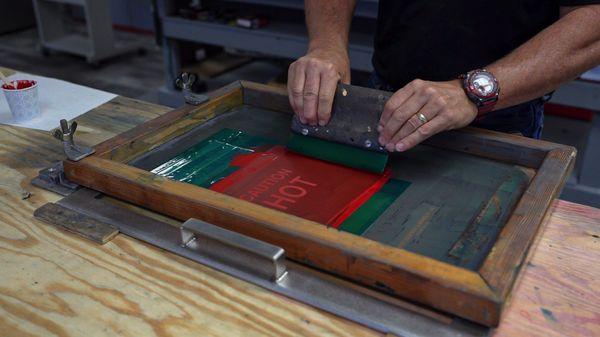 We offer industrial screen printing for permanent color marking of logos, labels, and artwork.