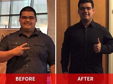 Ricardo A. down 100+ pounds