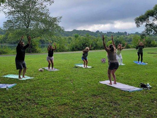 Outdoor Yoga