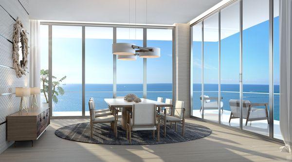 Auberge Beach Residences Unit Views