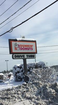 Dunkin Donuts of Marlborough -- 681 Boston Post Road East / Route 20, Marlborough            Sign