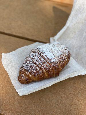 Cream croissant