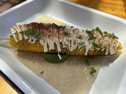 Grilled Mexican Street corn