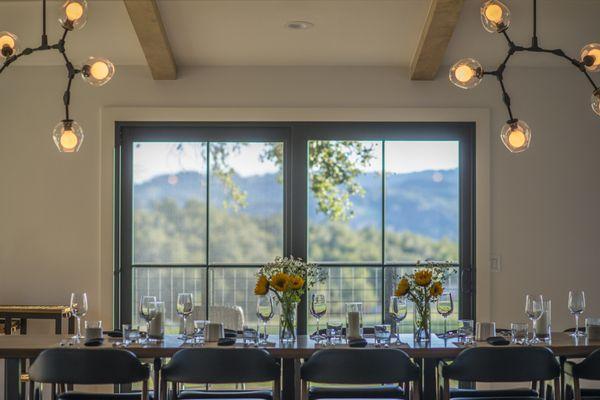 Table Setting from a Personal Chef Experience