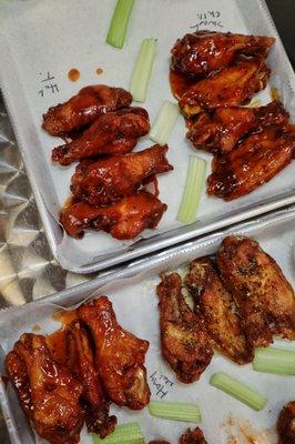 So many great wing flavors'