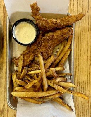 Kids Chicken Finger with fries