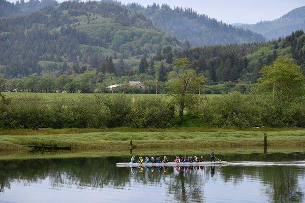 Wasabi Dragon Boat - Nehalem Bay Tide Runners  - Nehalem, Oregon