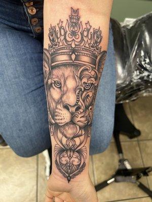 Lioness done by Mikey Bettencourt