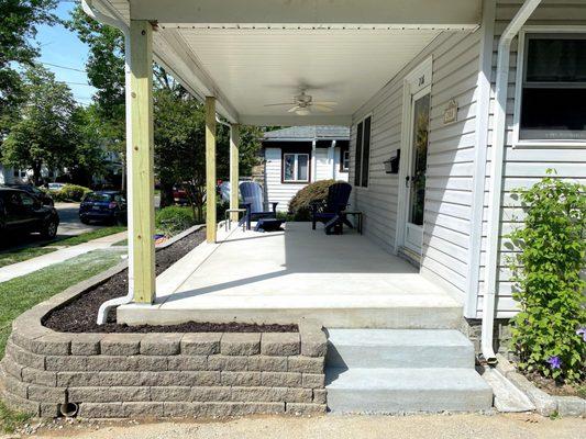 Concrete Patio