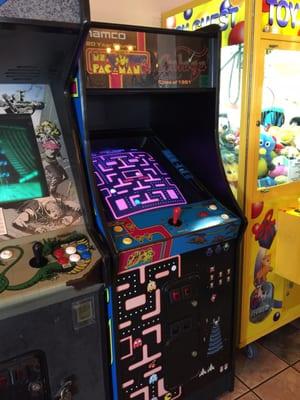 Having a PAC man machine is extra points...