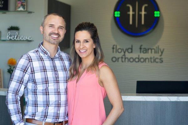 Drs. Daniel and Lindsey Floyd are committed to a great orthodontic experience!