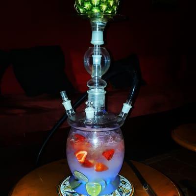 This was the glass hookah it's soo cool