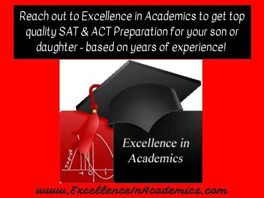 Now is the time to get professional help to prepare for the SAT or ACT!