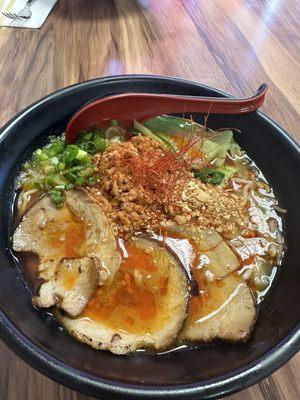 Tantan ramen add chashu