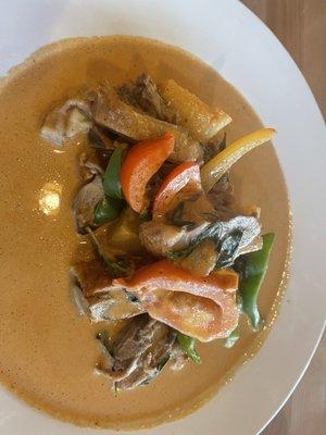 Roasted Duck Curry with Red Curry