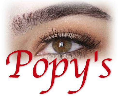 Popy's Eyebrow Threading (Logo)