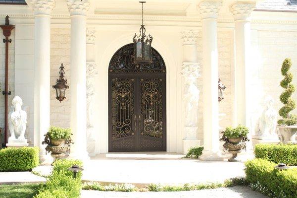 Iron Door Fabrication and Installation in Los Angeles area, Custom Iron Door