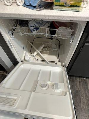 Dishwasher was broken by maintenance and it's been 5-6 months at the time of post.