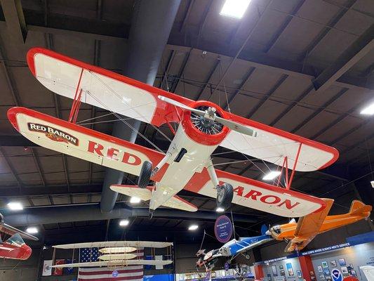 The Red Baron Squadron airplane