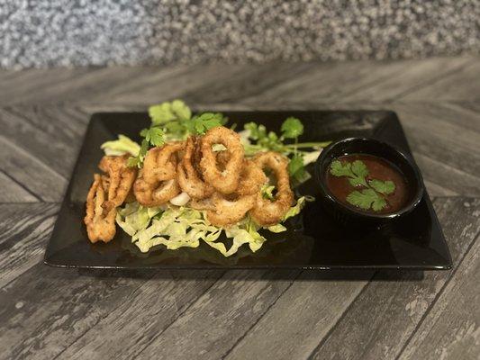 Salt and pepper calamari