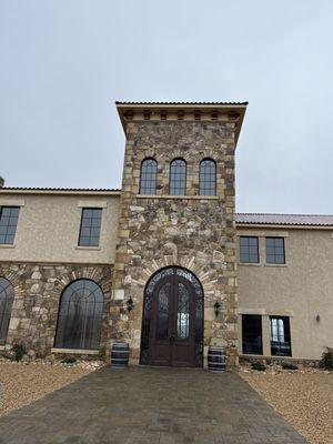 Entrance to tasting room