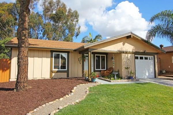 Mira Mesa on a canyon. SOLD