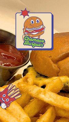 Chamaco burguer for kids