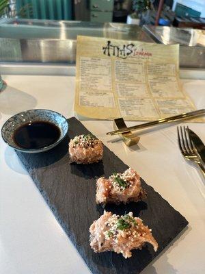 Tuna crispy rice