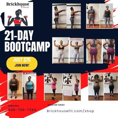 21-Day Boot Camp Challenge