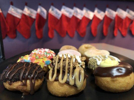 Creative donuts and holiday cheer!