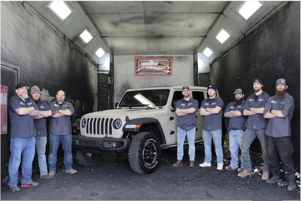 Team Photo Jeep Bed Liner