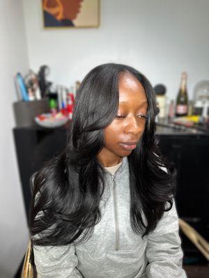 Sew-in Installation