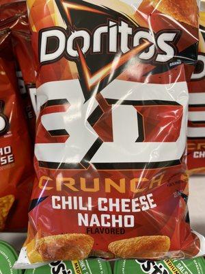 Yup!! Doritos 3D Chili Cheese Nacho..