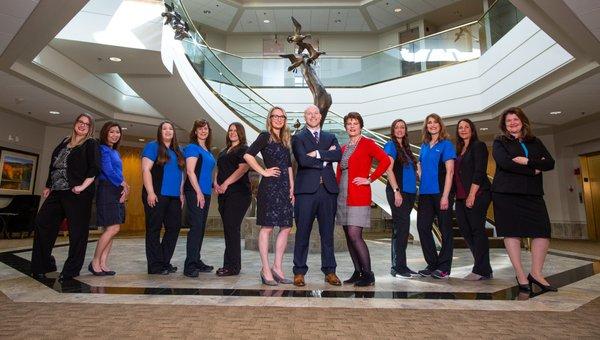 This is the team at Expert Endodontics Northwest.