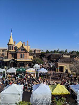 View of the event from the top