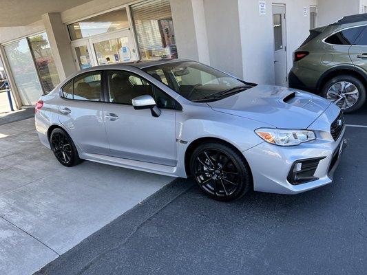 Silver WRX