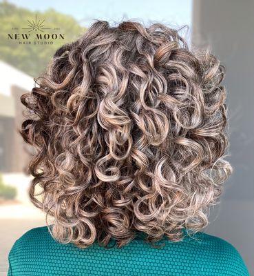 Embrace the silver and the curls