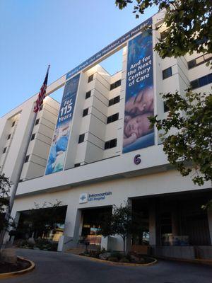 Exterior of the modernized Intermountain LDS Hospital. I prefer the original architecture.