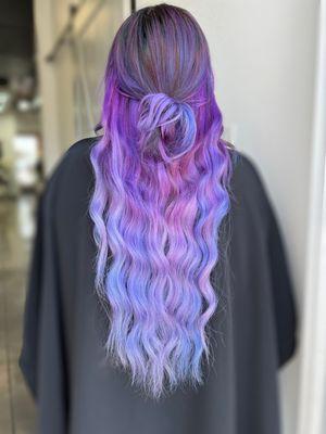 Ombre fashion color